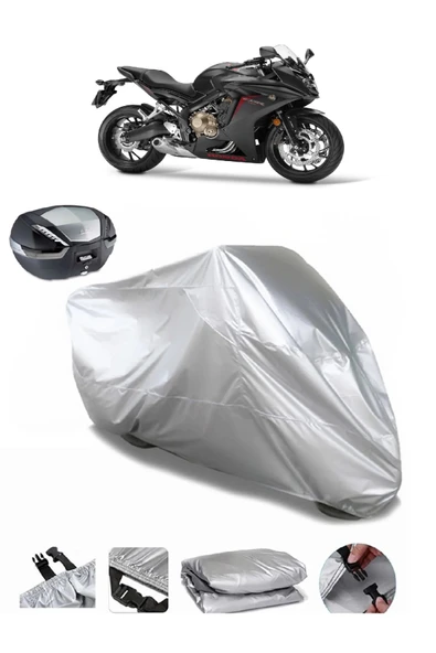 Honda CBR 650 F Su  Geçirmez Motosiket Brandası Arka Çanta Uyumlu ürün görseli 1