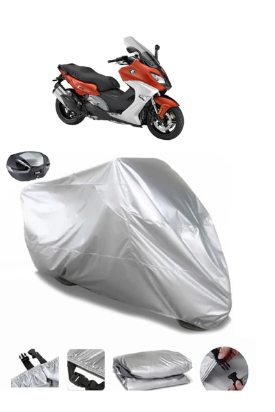 Bmw C 650 Sport Su  Geçirmez Motosiket Brandası Arka Çanta Uyumlu ürün görseli 1