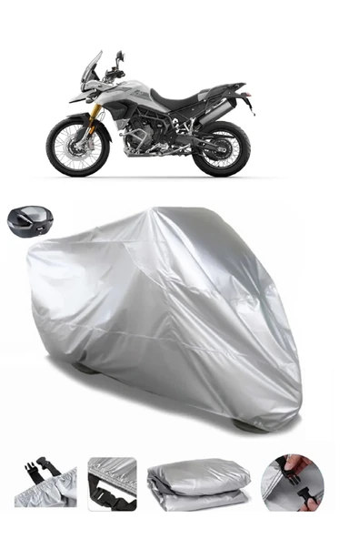 Triumph Tiger 900 Rally Pro Su  Geçirmez Motosiket Brandası Arka Çanta Uyumlu ürün görseli 1