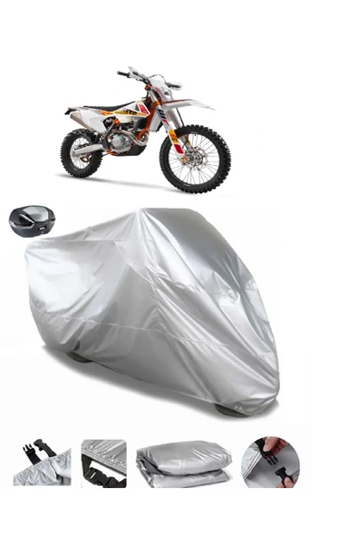KTM 450 EXC-F Six Days Su  Geçirmez Motosiket Brandası Arka Çanta Uyumlu ürün görseli 1