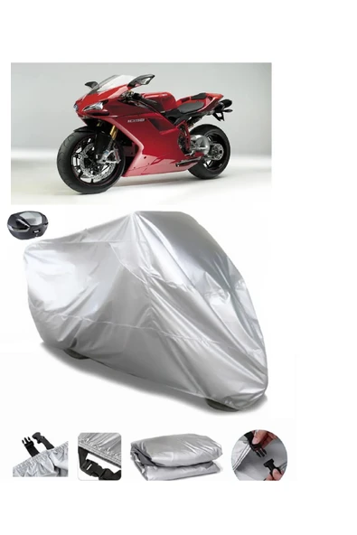 Ducati 1098Su  Geçirmez Motosiket Brandası Arka Çanta Uyumlu ürün görseli 1