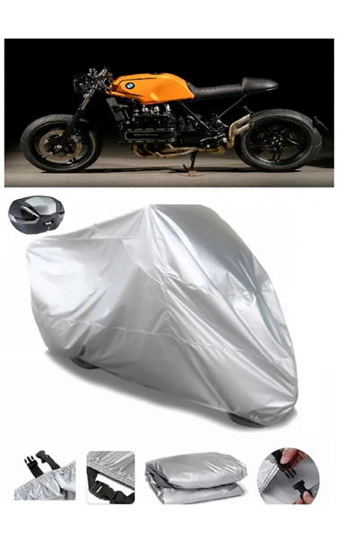 Bmw K 1100 LT Su  Geçirmez Motosiket Brandası Arka Çanta Uyumlu ürün görseli 1