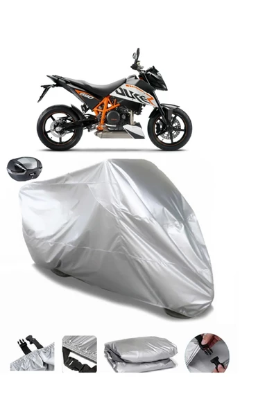 KTM 690 Duke R Su  Geçirmez Motosiket Brandası Arka Çanta Uyumlu ürün görseli 1