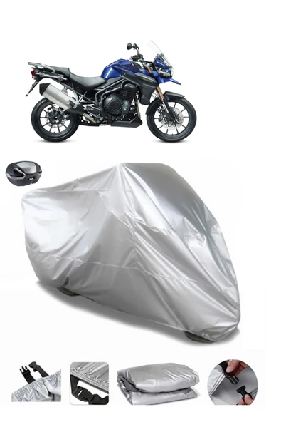 Triumph Tiger Explorer 1200 Su  Geçirmez Motosiket Brandası Arka Çanta Uyumlu ürün görseli 1