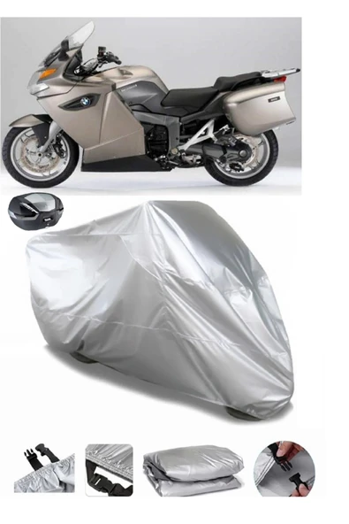 Bmw K 1300 GT Su  Geçirmez Motosiket Brandası Arka Çanta Uyumlu ürün görseli 1