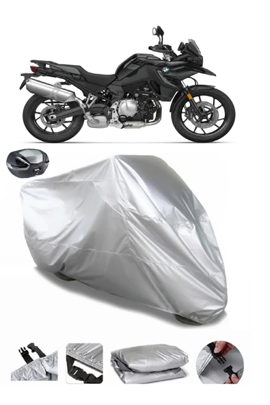 Bmw F 750 GS Su  Geçirmez Motosiket Brandası Arka Çanta Uyumlu ürün görseli 1