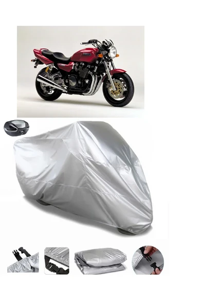 Yamaha XJR 1200 Su  Geçirmez Motosiket Brandası Arka Çanta Uyumlu ürün görseli 1