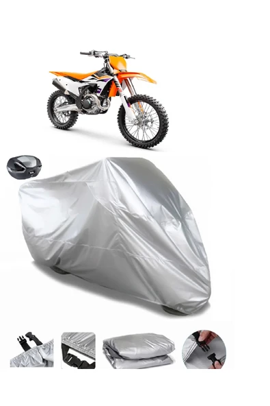 KTM 450 SXF Su  Geçirmez Motosiket Brandası Arka Çanta Uyumlu ürün görseli 1