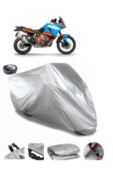 KTM 1090 Adventure R Su  Geçirmez Motosiket Brandası Arka Çanta Uyumlu ürün görseli 1