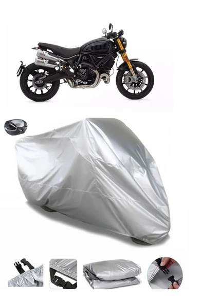 Ducati Scrambler 1100 Special Su  Geçirmez Motosiket Brandası Arka Çanta Uyumlu ürün görseli 1