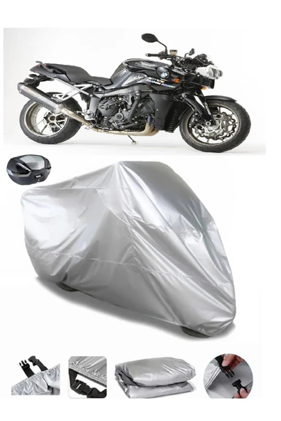 Bmw K 1200 R Su  Geçirmez Motosiket Brandası Arka Çanta Uyumlu ürün görseli 1