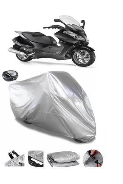 Aprilia Atlantic 500 Sprint Su  Geçirmez Motosiket Brandası Arka Çanta Uyumlu ürün görseli 1