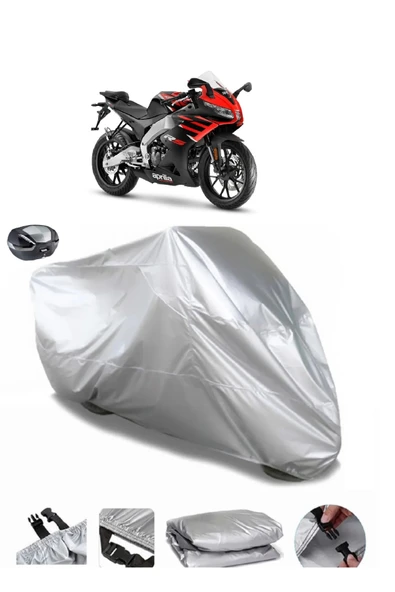 Aprilia RS4 125 4T Su  Geçirmez Motosiket Brandası Arka Çanta Uyumlu ürün görseli 1