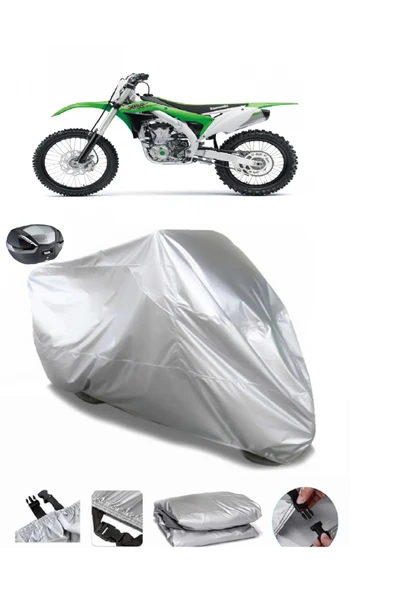 Kawasaki KX 450F Su  Geçirmez Motosiket Brandası Arka Çanta Uyumlu ürün görseli 1
