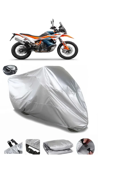 KTM 890 Adventure R Su  Geçirmez Motosiket Brandası Arka Çanta Uyumlu ürün görseli 1