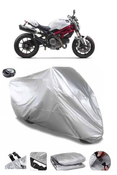 Ducati Monster 695 Su  Geçirmez Motosiket Brandası Arka Çanta Uyumlu ürün görseli 1