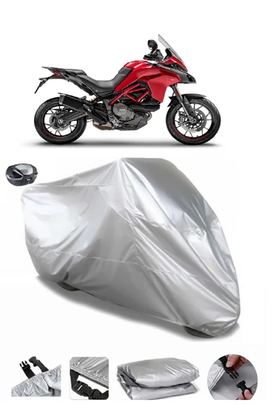Ducati Multistrada 950 S Su  Geçirmez Motosiket Brandası Arka Çanta Uyumlu ürün görseli 1