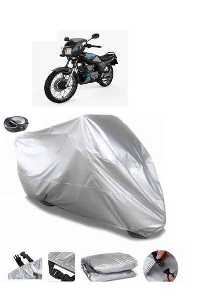Yamaha RX-Z Su  Geçirmez Motosiket Brandası Arka Çanta Uyumlu ürün görseli 1