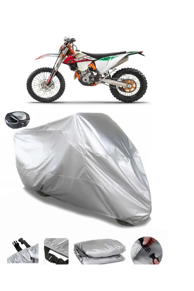 KTM 250 EXC-F Six Days Su  Geçirmez Motosiket Brandası Arka Çanta Uyumlu ürün görseli 1