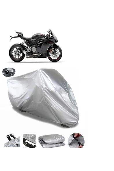 Ducati Panigale V2 Su  Geçirmez Motosiket Brandası Arka Çanta Uyumlu ürün görseli 1