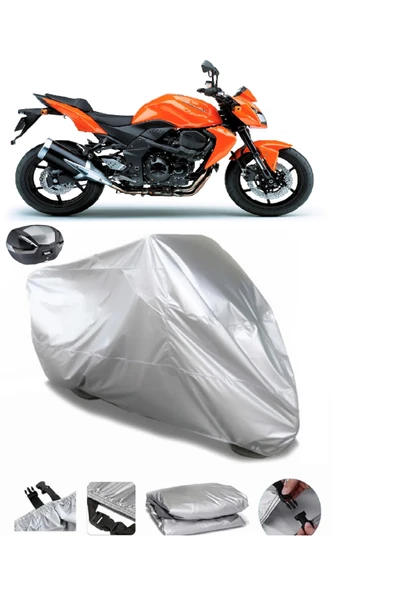 Kawasaki Z 750 Su  Geçirmez Motosiket Brandası Arka Çanta Uyumlu ürün görseli 1