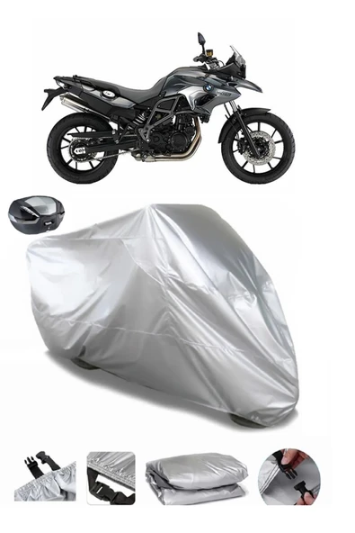 Bmw F 700 GS Su  Geçirmez Motosiket Brandası Arka Çanta Uyumlu ürün görseli 1