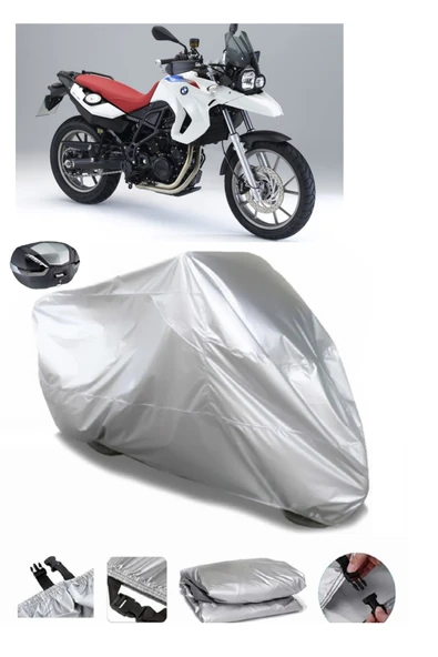 Bmw F 650 Su  Geçirmez Motosiket Brandası Arka Çanta Uyumlu ürün görseli 1