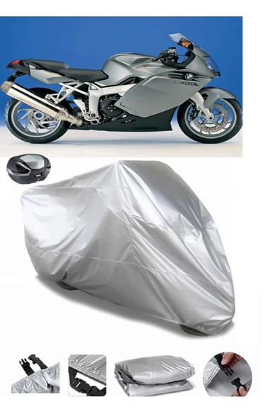 Bmw K 1200 S Su  Geçirmez Motosiket Brandası Arka Çanta Uyumlu ürün görseli 1