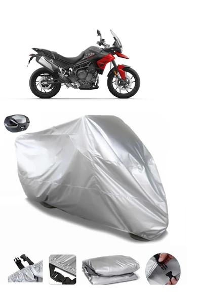 Triumph Tiger 850 Sport Su  Geçirmez Motosiket Brandası Arka Çanta Uyumlu ürün görseli 1