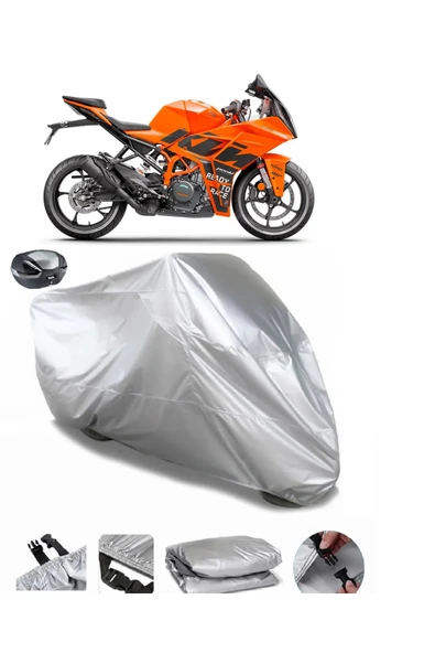 KTM 390 RC Su  Geçirmez Motosiket Brandası Arka Çanta Uyumlu ürün görseli 1