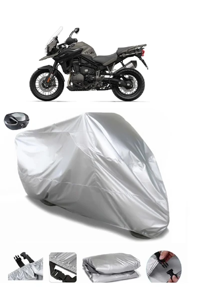 Triumph Tiger 1200 Desert Edition Su  Geçirmez Motosiket Brandası Arka Çanta Uyumlu ürün görseli 1