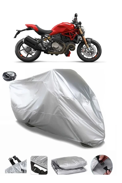 Ducati Monster 1200 S Su  Geçirmez Motosiket Brandası Arka Çanta Uyumlu ürün görseli 1