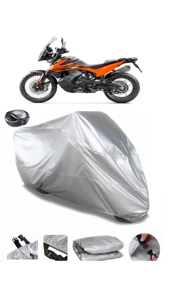 KTM 890 Adventure Su  Geçirmez Motosiket Brandası Arka Çanta Uyumlu ürün görseli 1