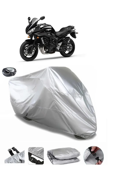Yamaha FZ6 Fazer ABS Su  Geçirmez Motosiket Brandası Arka Çanta Uyumlu ürün görseli 1