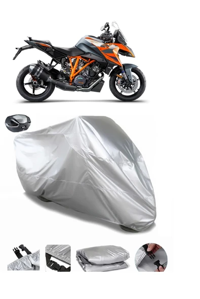 KTM 1290 Super Duke GT Su  Geçirmez Motosiket Brandası Arka Çanta Uyumlu ürün görseli 1