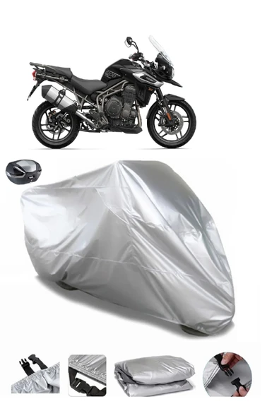 Triumph Tiger 1200 XR Su  Geçirmez Motosiket Brandası Arka Çanta Uyumlu ürün görseli 1
