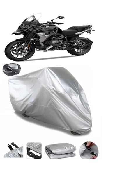Bmw R 1250 GS Su  Geçirmez Motosiket Brandası Arka Çanta Uyumlu ürün görseli 1