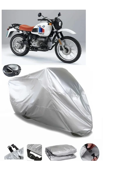 Bmw R 80 GS Su  Geçirmez Motosiket Brandası Arka Çanta Uyumlu ürün görseli 1