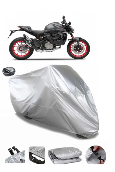 Ducati Monster 937 Su  Geçirmez Motosiket Brandası Arka Çanta Uyumlu ürün görseli 1