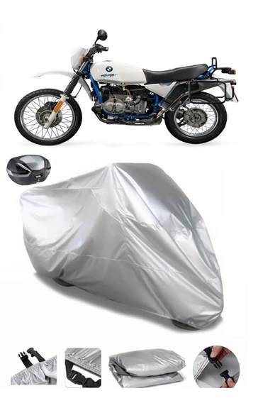 Bmw R 80 Su  Geçirmez Motosiket Brandası Arka Çanta Uyumlu ürün görseli 1