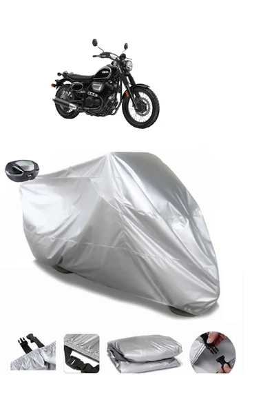 Yamaha SCR950 Su  Geçirmez Motosiket Brandası Arka Çanta Uyumlu ürün görseli 1