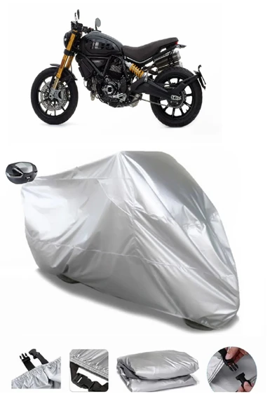 Ducati Scrambler 1100 Sport Pro Su  Geçirmez Motosiket Brandası Arka Çanta Uyumlu ürün görseli 1