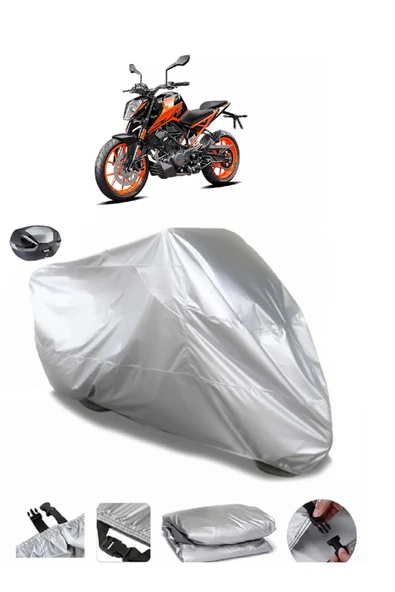 KTM 200 Duke Su  Geçirmez Motosiket Brandası Arka Çanta Uyumlu ürün görseli 1