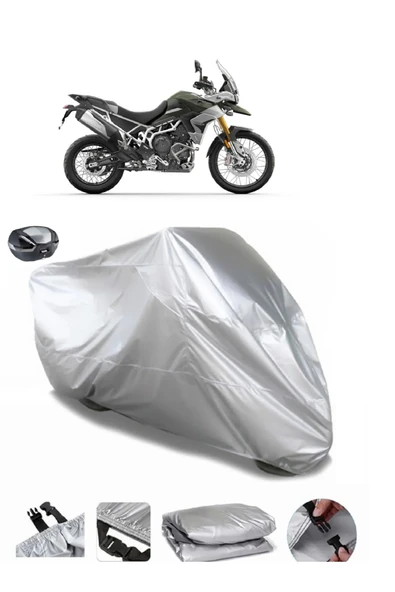 Triumph Tiger 900 Rally Su  Geçirmez Motosiket Brandası Arka Çanta Uyumlu ürün görseli 1