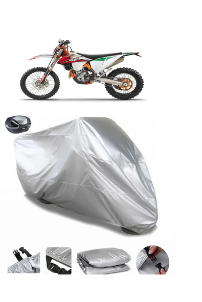 KTM 250 EXC Six Days Su  Geçirmez Motosiket Brandası Arka Çanta Uyumlu ürün görseli 1