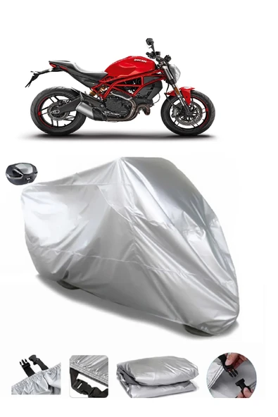 Ducati Monster 797 Plus Su  Geçirmez Motosiket Brandası Arka Çanta Uyumlu ürün görseli 1