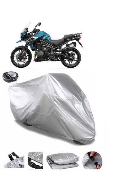 Triumph Tiger Explorer XRX Su  Geçirmez Motosiket Brandası Arka Çanta Uyumlu ürün görseli 1