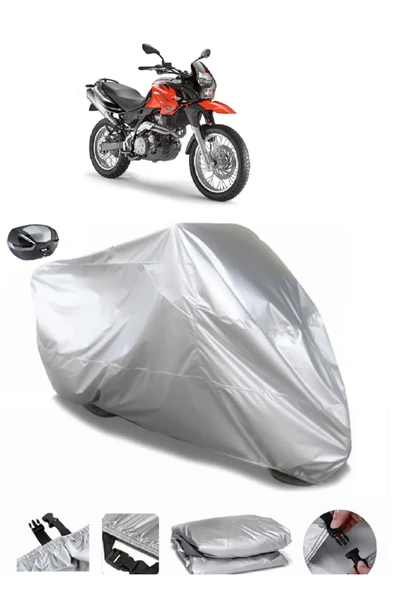 Aprilia Pegaso 650 Su  Geçirmez Motosiket Brandası Arka Çanta Uyumlu ürün görseli 1