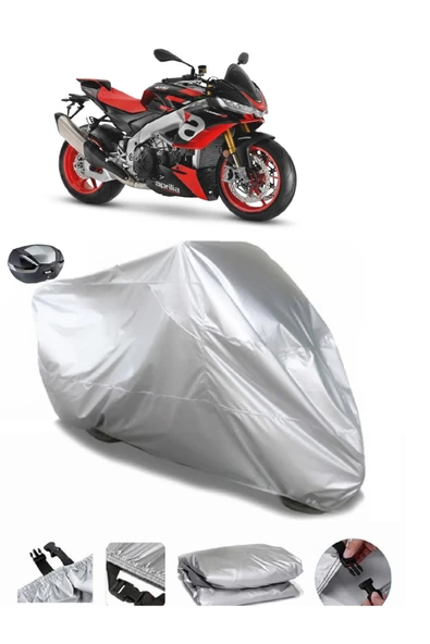 Aprilia Tuono V4 1100 Factory Su  Geçirmez Motosiket Brandası Arka Çanta Uyumlu ürün görseli 1