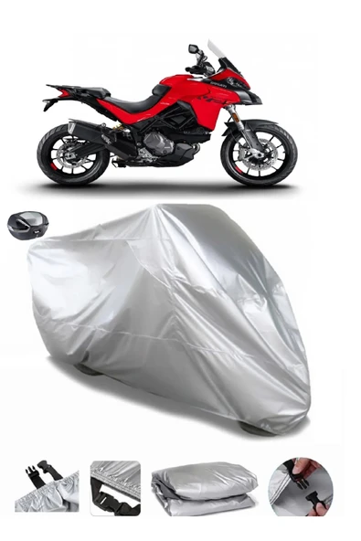 Ducati Multistrada V2 Su  Geçirmez Motosiket Brandası Arka Çanta Uyumlu ürün görseli 1